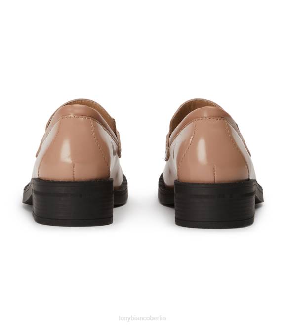 Slipper| de Tony Bianco Frauen Tia-Wohnungen Latte Hi Shine 4624596